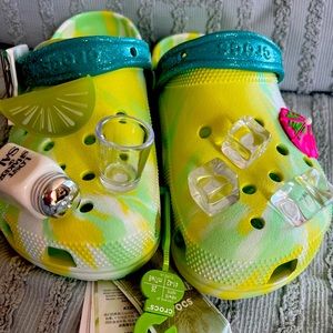 Limited Edition Margaritaville Crocs Size 10